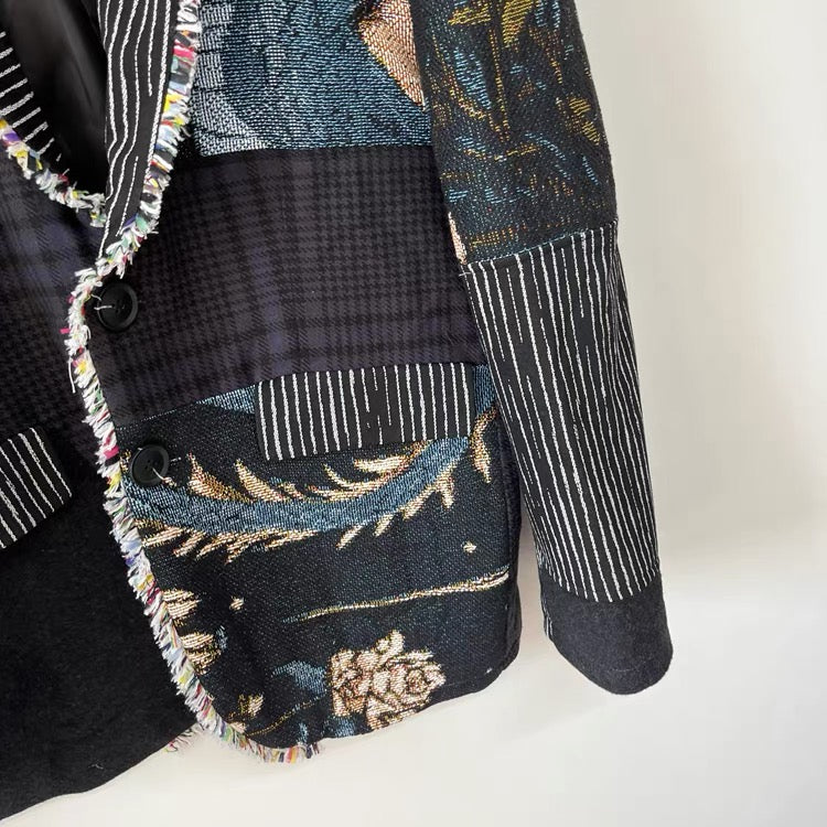 Orion Patchwork Blazer - One of a kind