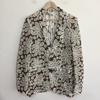 Maribel Floral Embroidered Blazer