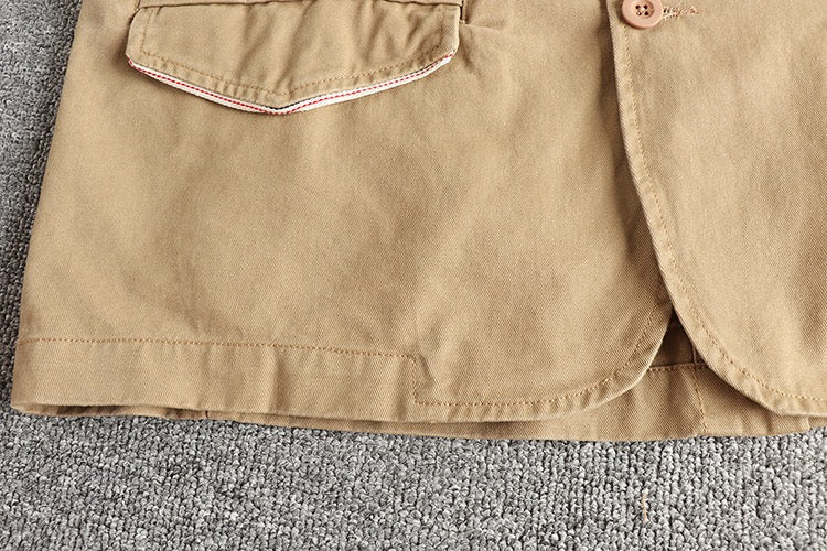 Canyon 100% Cotton Relaxed Blazer Jacket