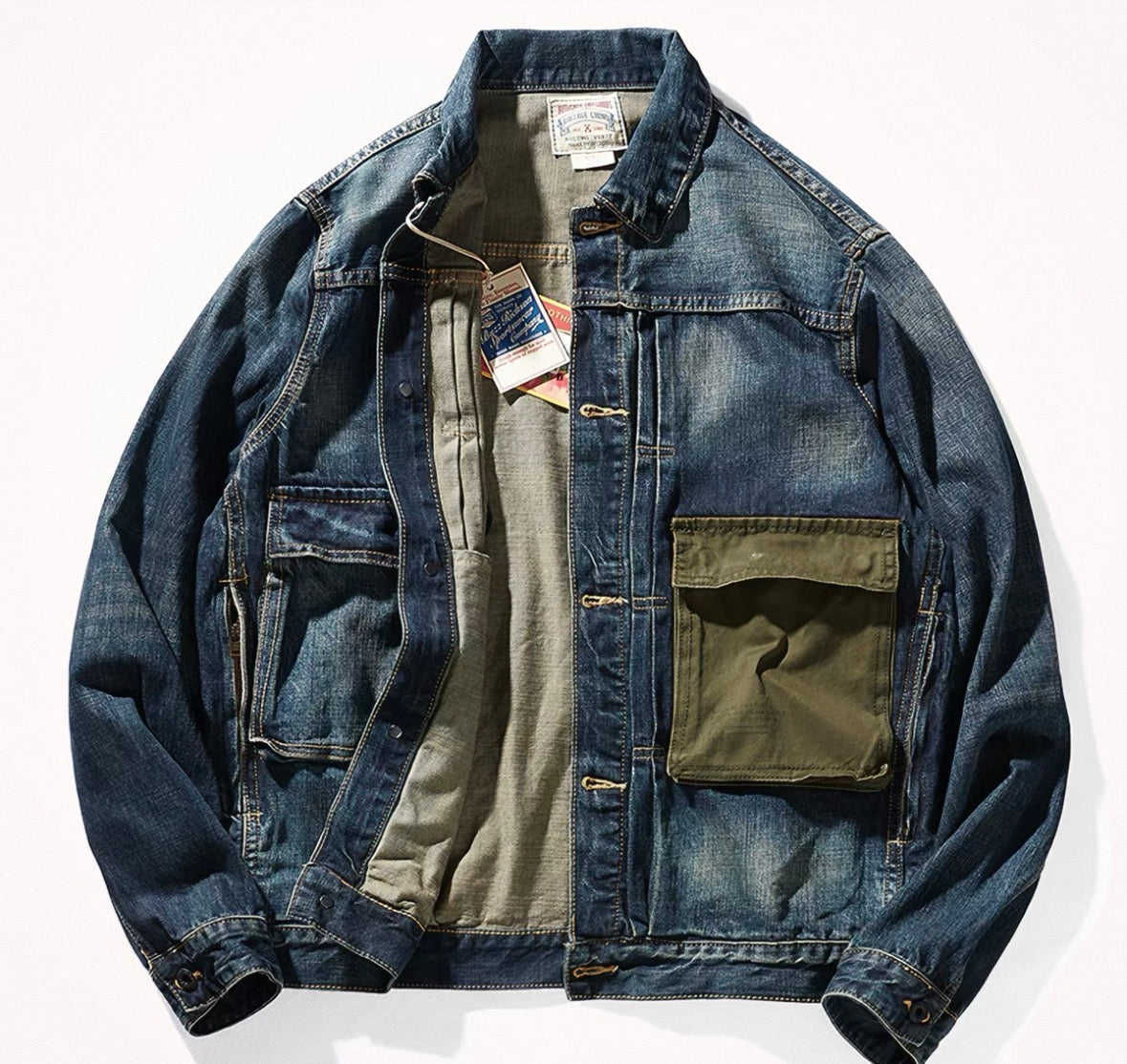 Porter Utility Pocket Denim Jacket