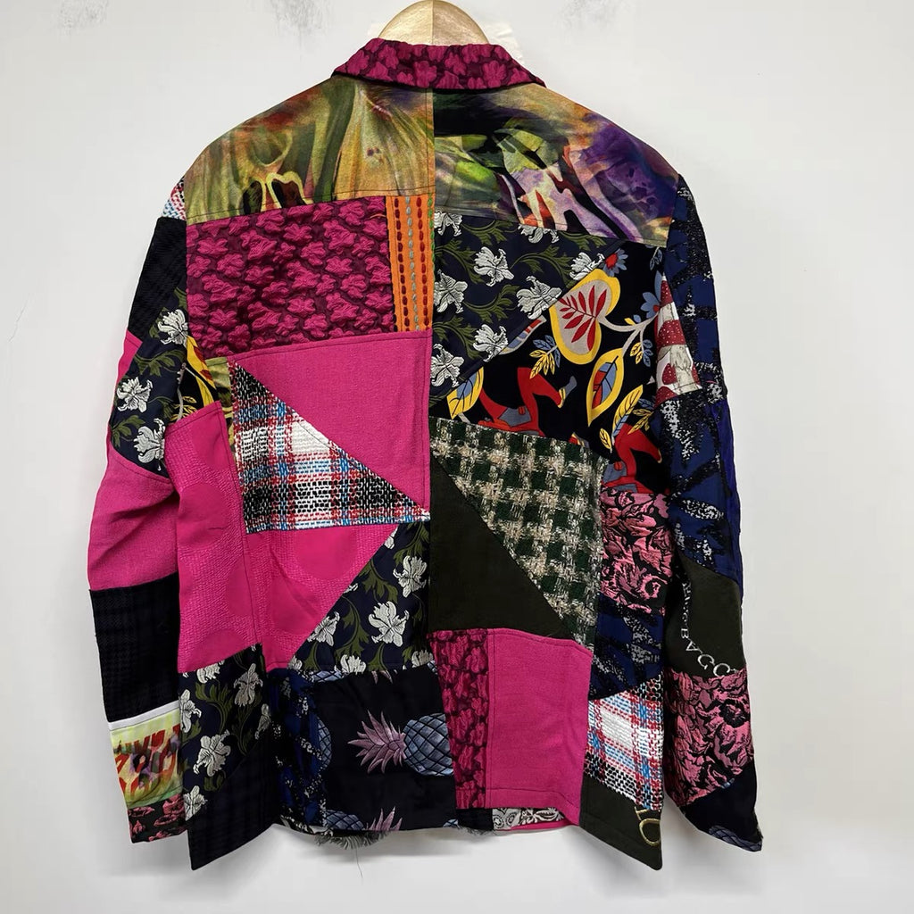 Kaleido Reworked Patchwork Blazer