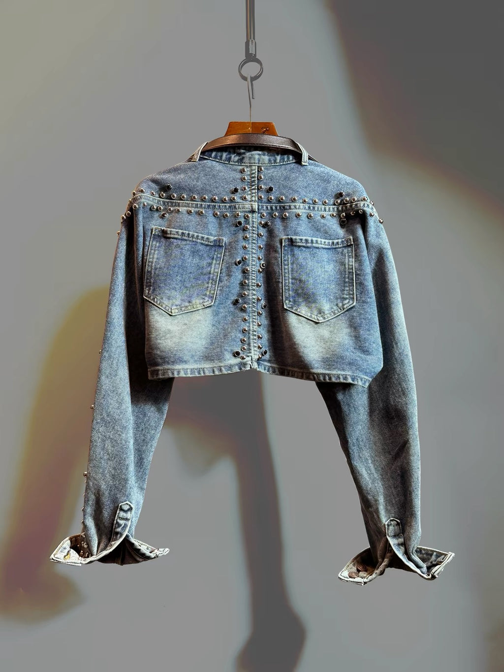 Rebel Stud Denim Jacket
