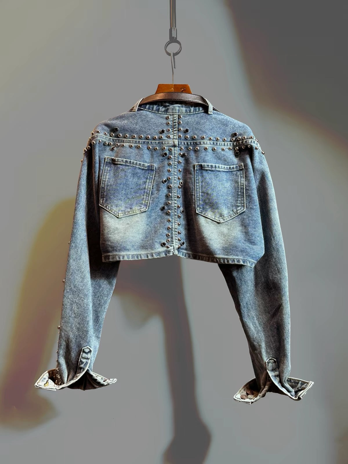 Rebel Stud Denim Jacket