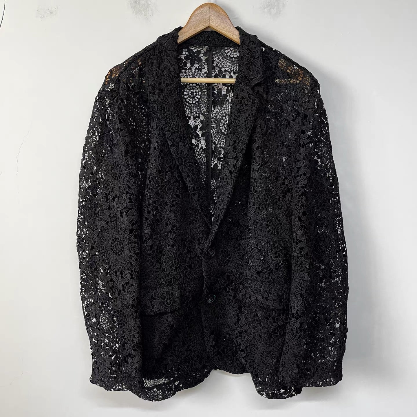 Noir Lace Blazer