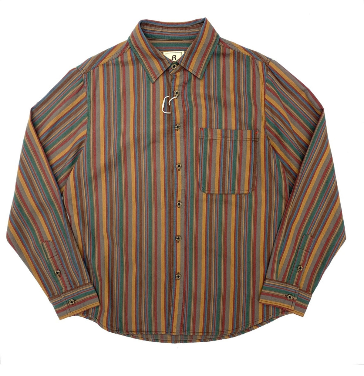Mesa Vintage Striped Cotton Shirt