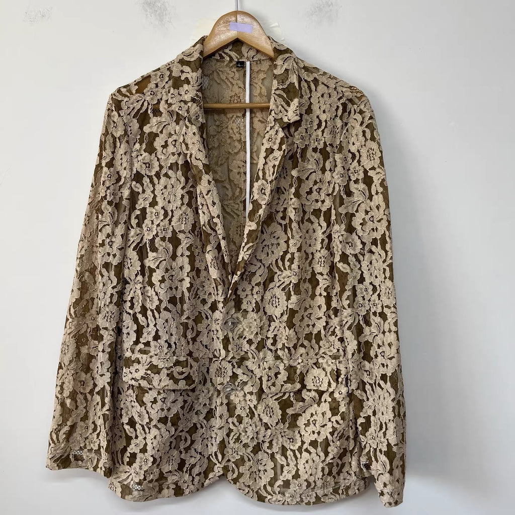 Elowen Floral Lace Blazer