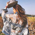 Luna Lace Denim Jacket