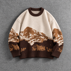 Mountain Landscape Sweater