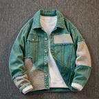 Reworked Patchwork Denim Jacket