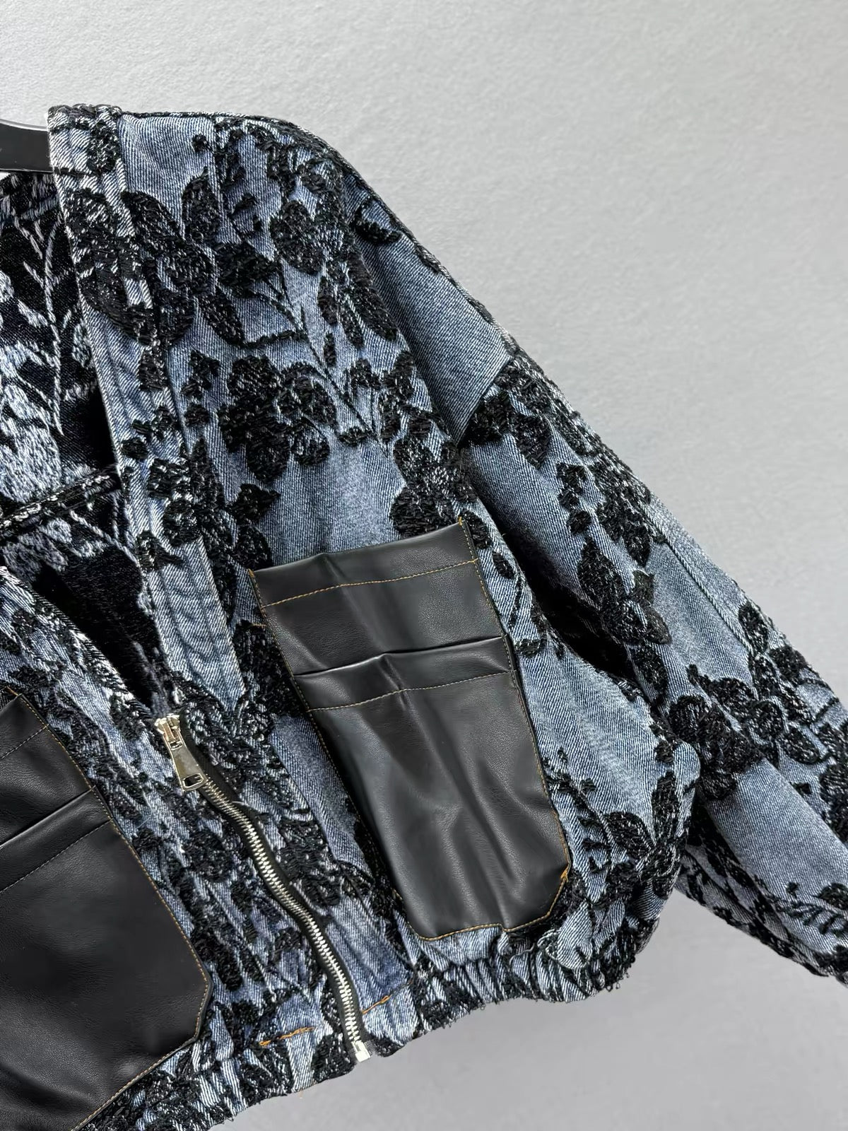 Shadow Lace Cropped Jacket