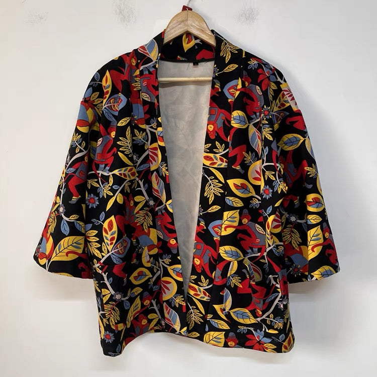 Fable Botanical Kimono Jacket