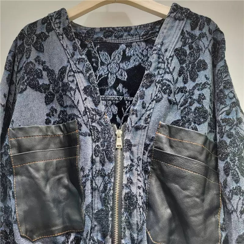 Shadow Lace Cropped Jacket (E)
