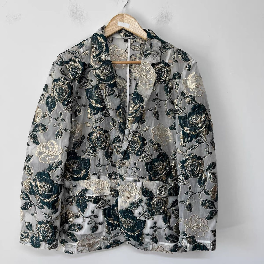 Rosalie Organza Blazer- One of a kind