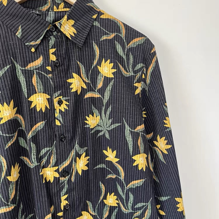 Marigold Floral Shirt
