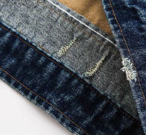 Aztec Denim Patchwork Jacket