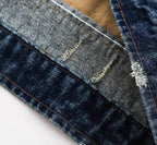 Aztec Denim Patchwork Jacket