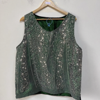 Emerald Sequin Tank Top