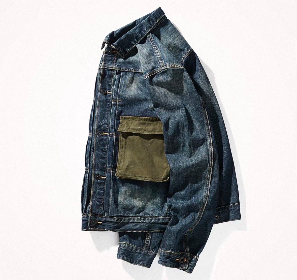 Porter Utility Pocket Denim Jacket