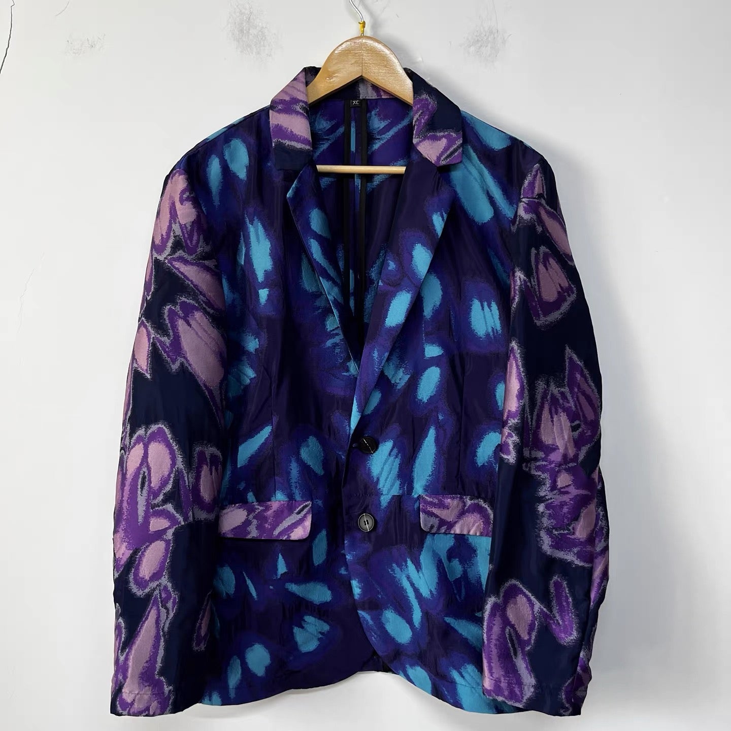 Midnight Bloom Blazer - One-of-a-kind