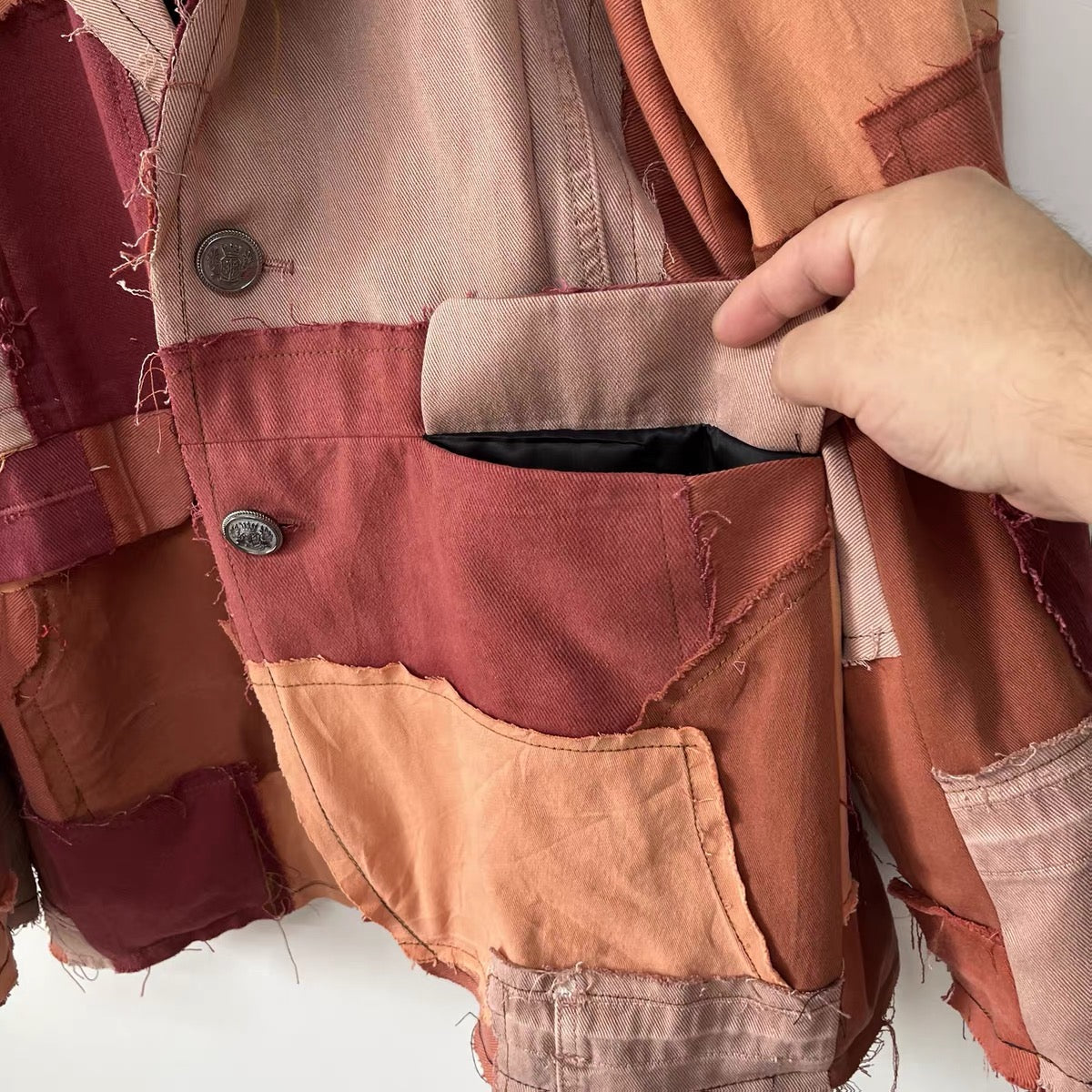 Terra Reworked Patchwork Blazer
