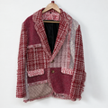 Rose Tweed Patchwork Blazer