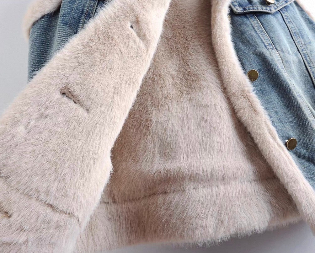 Cloudfade Denim Vest
