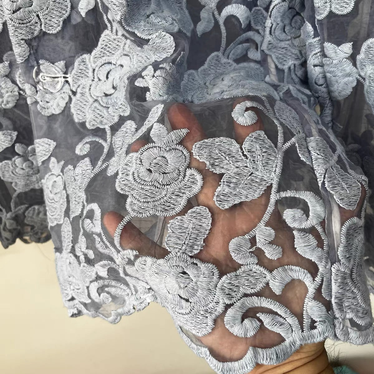 Liora Sheer Embroidered Blazer- One of a Kind