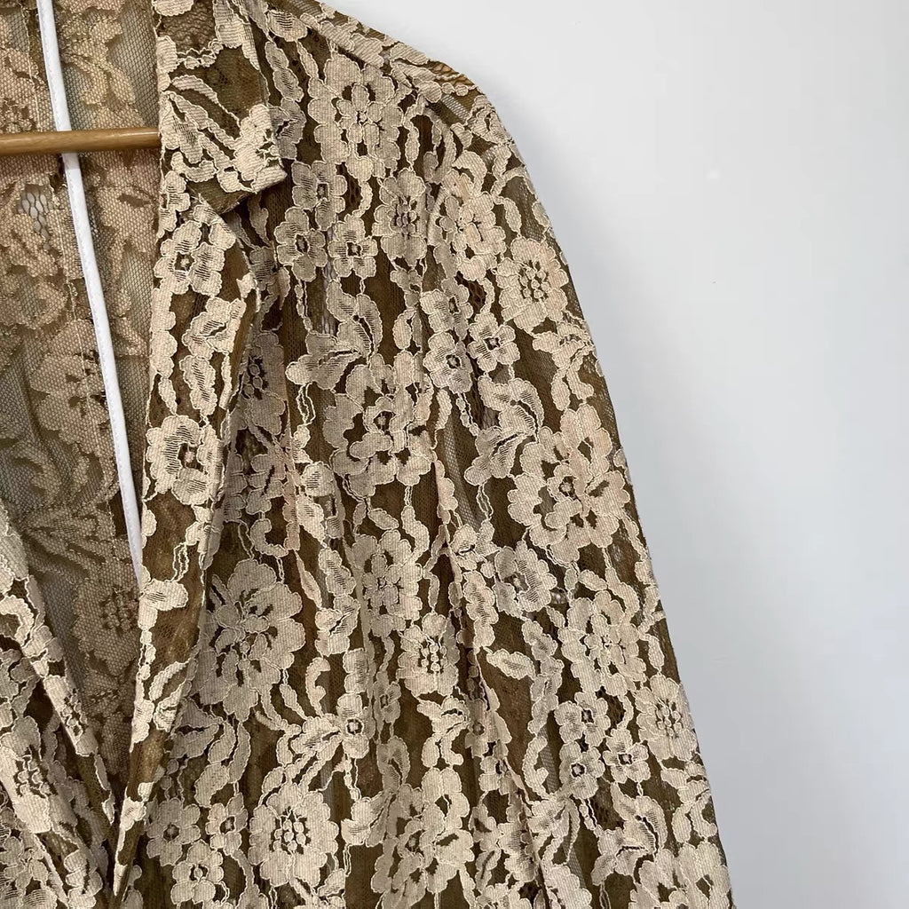 Elowen Floral Lace Blazer