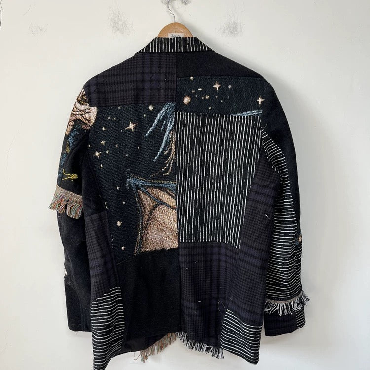 Nightfall Patchwork Jacket - One of a kind