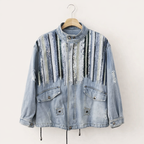 Aurora Sequin Denim Jacket