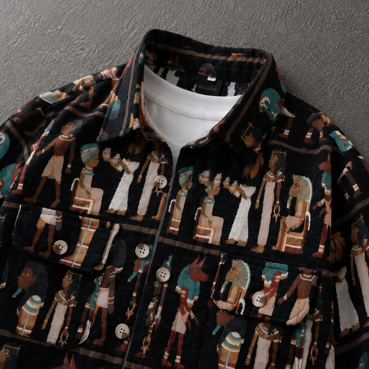 Egyptian Jacquard Art Jacket