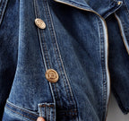 Cropped Biker Jacket