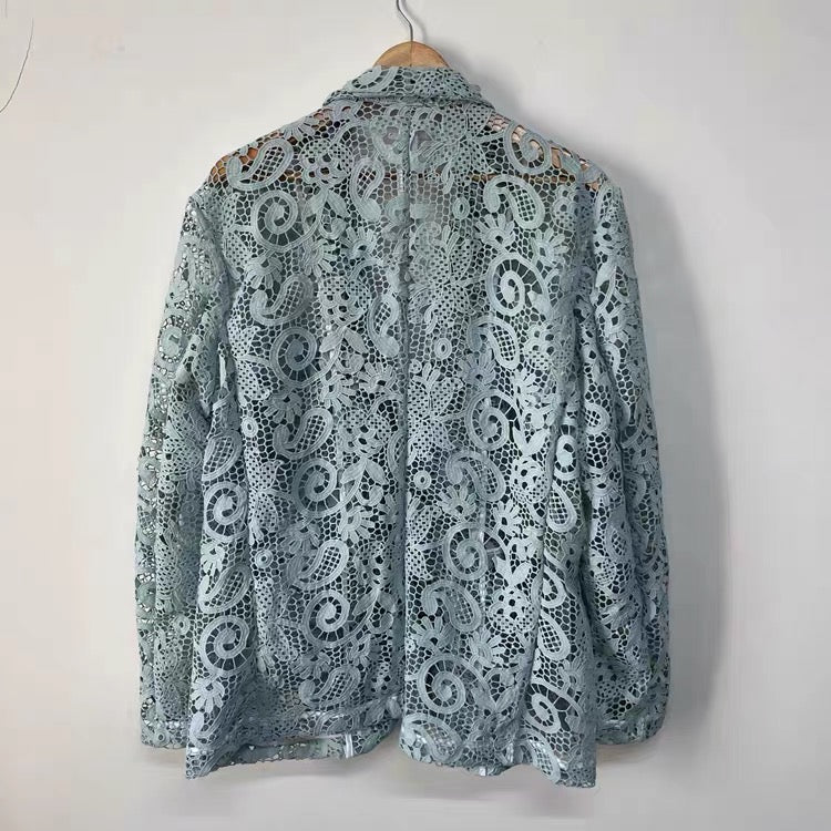 Bluebell Blazer- Teal