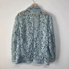 Bluebell Blazer- Teal