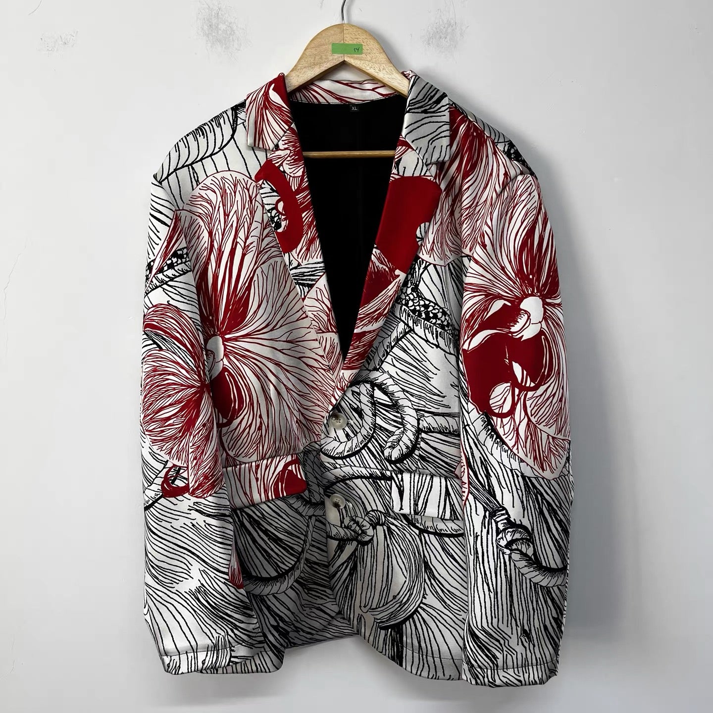 Ink Blossom Blazer