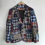 Harbor Patchwork Plaid Blazer