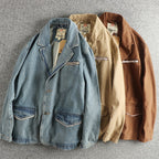 Canyon 100% Cotton Relaxed Blazer Jacket