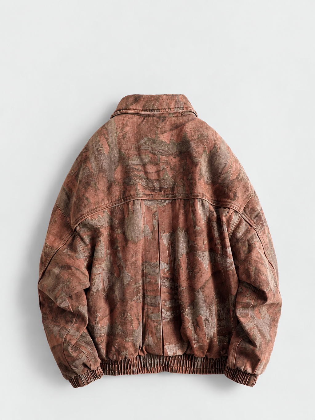 Riven Vintage-Wash Down Bomber Jacket
