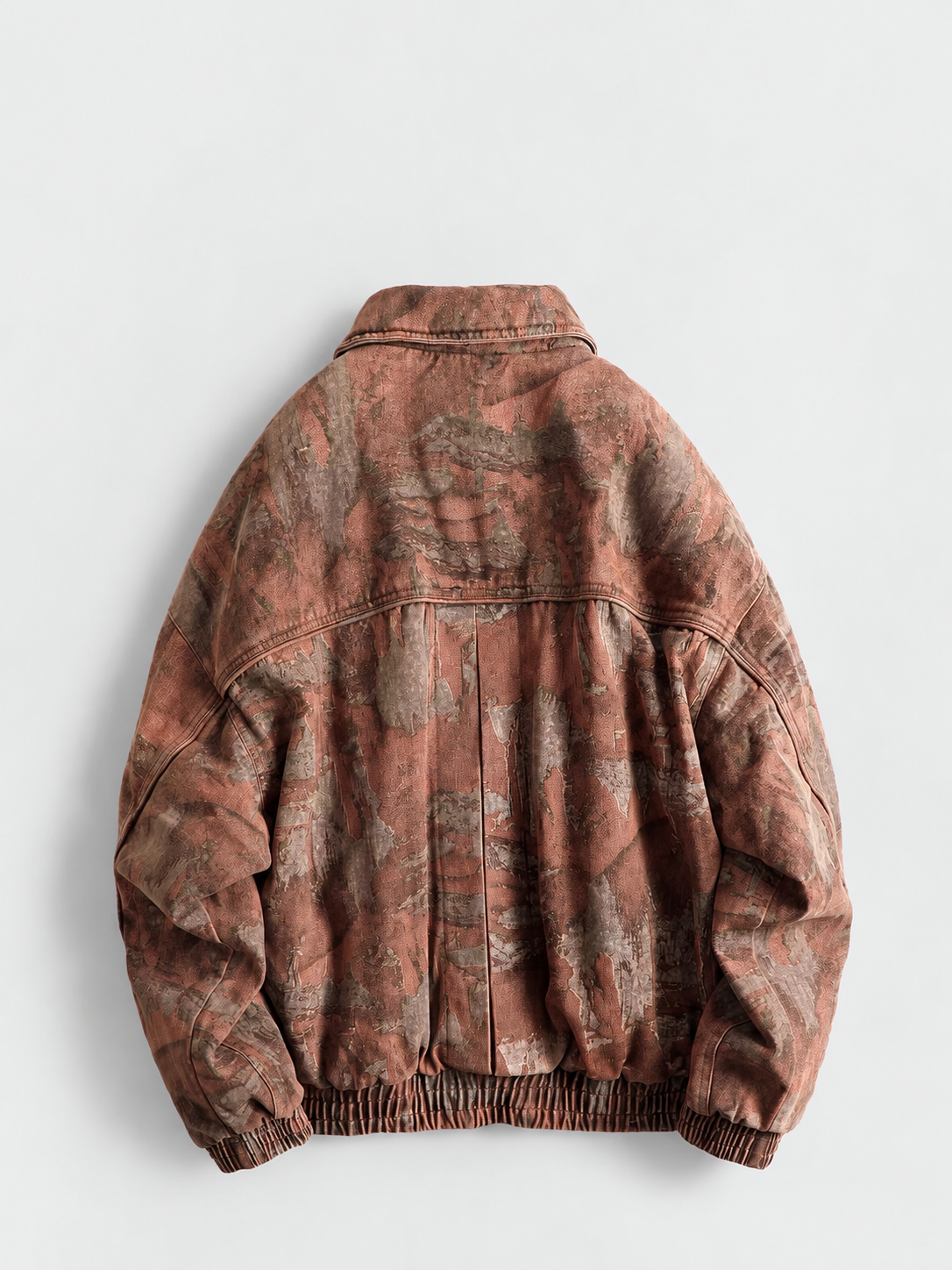 Riven Vintage-Wash Down Bomber Jacket