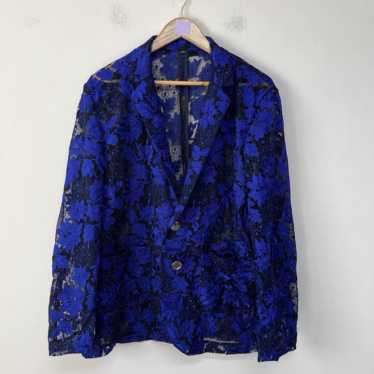 Cobalt Garden Blazer
