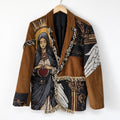 Sacred Heart Patchwork Jacket