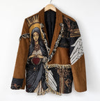 Sacred Heart Patchwork Jacket
