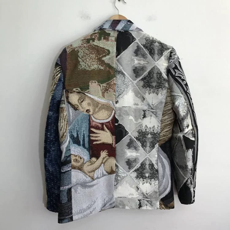 Patchwork Art Blazer