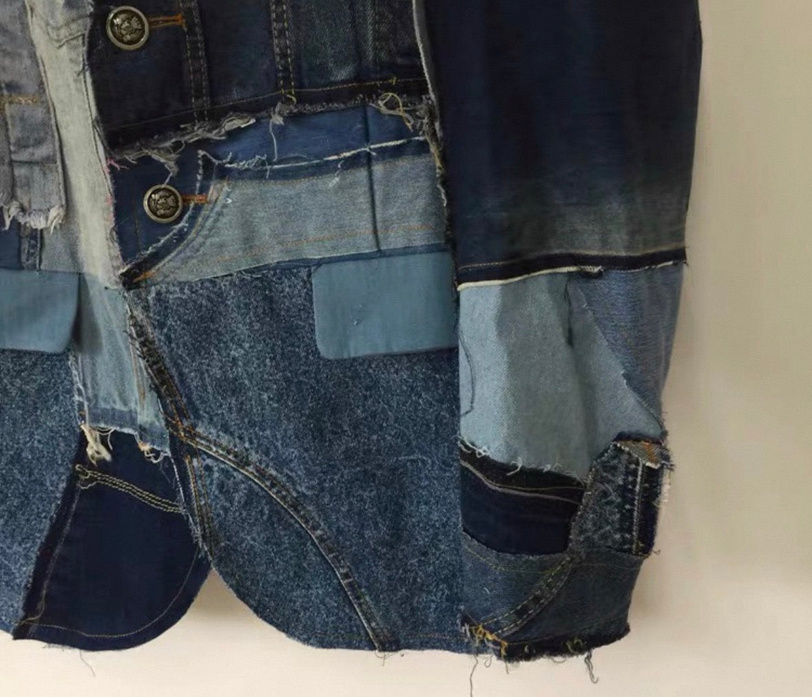 Atlas Reworked Denim Blazer