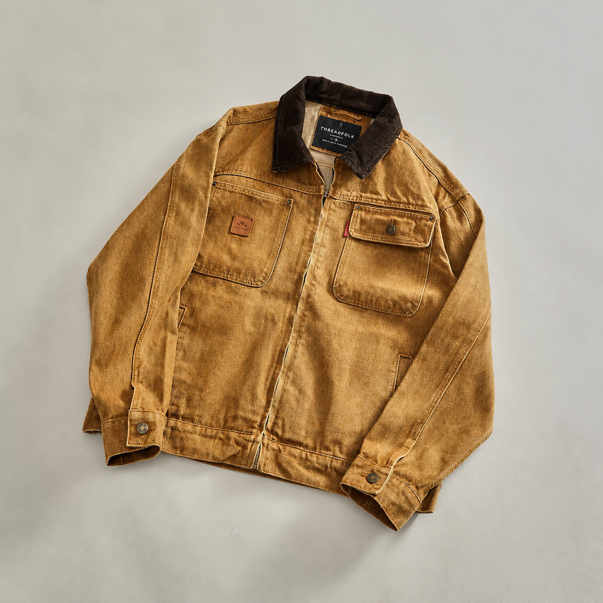 Briar Corduroy Collar Workwear Jacket