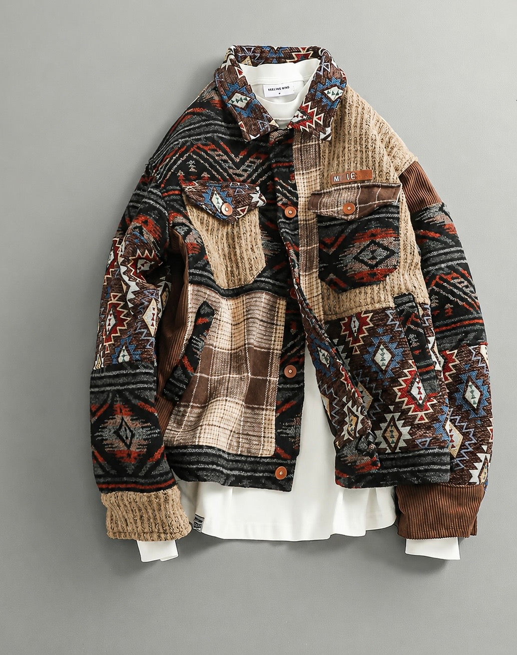 Navajo Patchwork Jacket