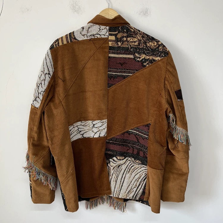 Sacred Guardians Patchwork Jacket