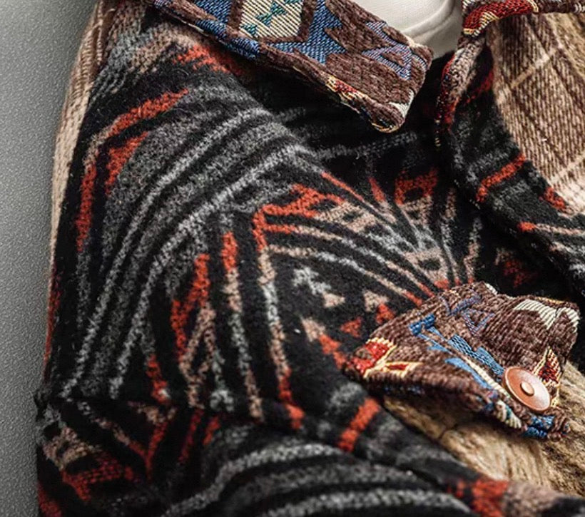 Navajo Patchwork Jacket