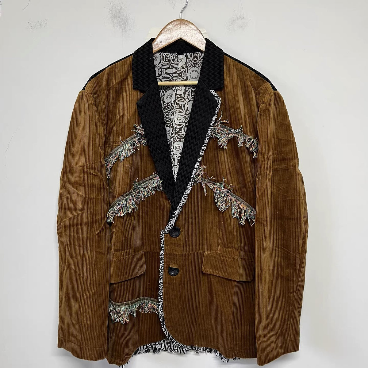 Cedar Reworked Corduroy Blazer - One of a Kind