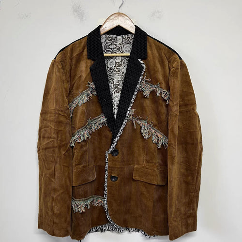 Cedar Reworked Corduroy Blazer - One of a Kind